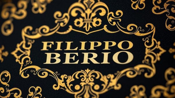 Filippo Berio Olive Oil logo with a vintage premium design.