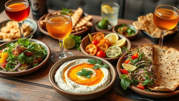 Vibrant Mediterranean dishes and drinks, Austin food news.