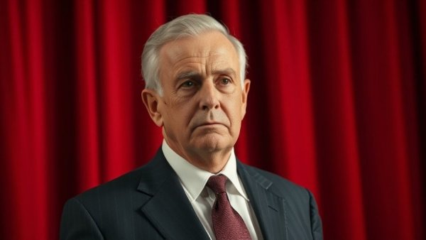 Formal-attired man with serious look at an event; U.S. Supreme Court decisions on parole violations.