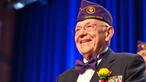 Military veteran Major James Capers Jr. honored with Patriot Award.