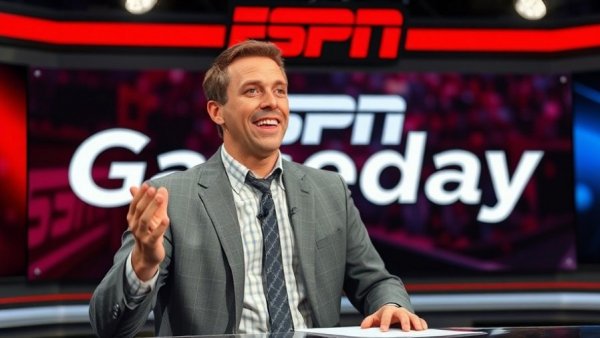 Texas Tech football Gameday discussed by commentator on ESPN.