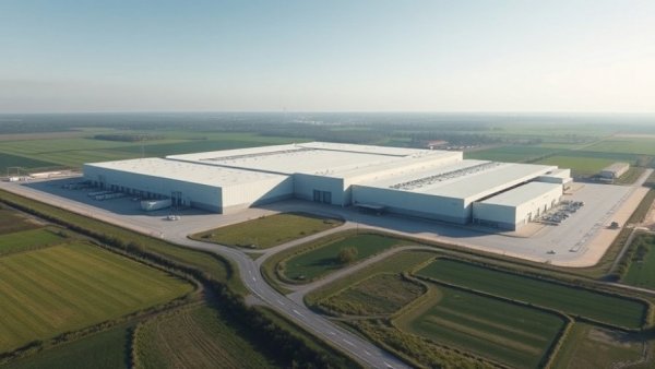 Aerial view of Houston's industrial complex reflecting job market trends.