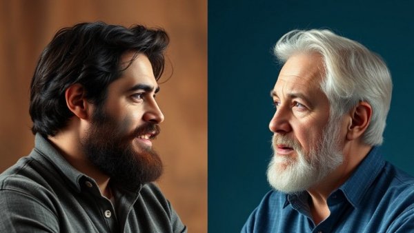 Federal transportation spending debate between two men with contrasting backgrounds.