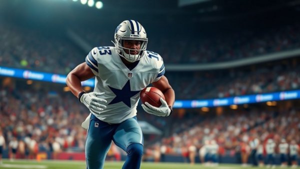 Dallas Cowboys player running to improve Dallas Cowboys run game