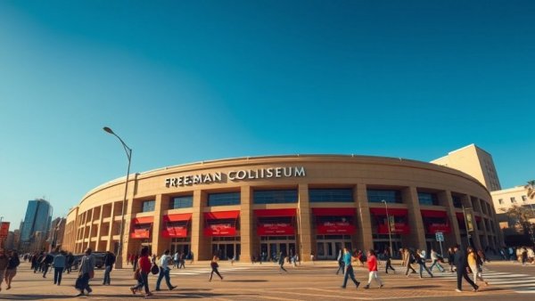 East Side revitalization San Antonio: Busy day at Freeman Coliseum.