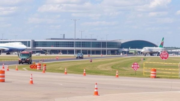 Second 90-day road construction window at Dallas Fort Worth International Airport underway