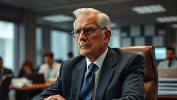 Older man in suit discussing Trump Supreme Court appeal E. Jean Carroll.