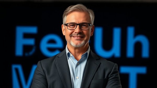 Professional event promotion image with confident man, mental wellness for seniors.