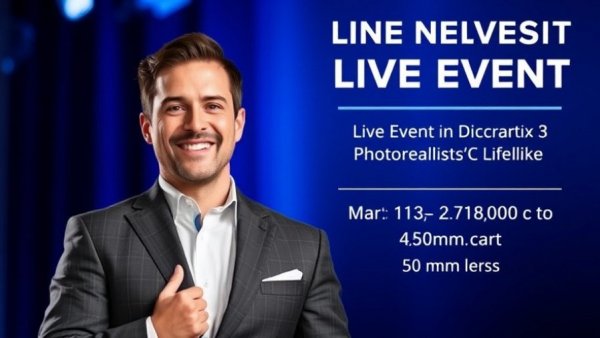 Houston wellness events: live promo with smiling professional