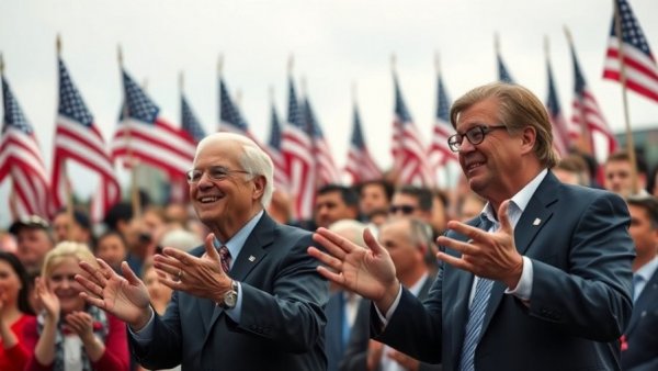 Texas elections 2025 political rally with engaging figures.