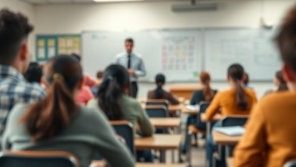 Classroom scene highlighting chronic absenteeism in San Antonio schools.