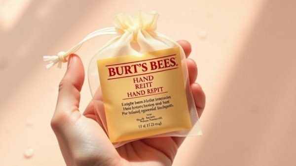 Burt's Bees Hand Repair Kit elegantly displayed, perfect gift choice.