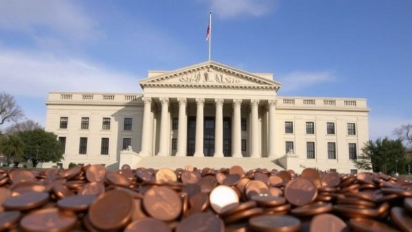 US Mint presses final pennies as production ends after more than 230 years