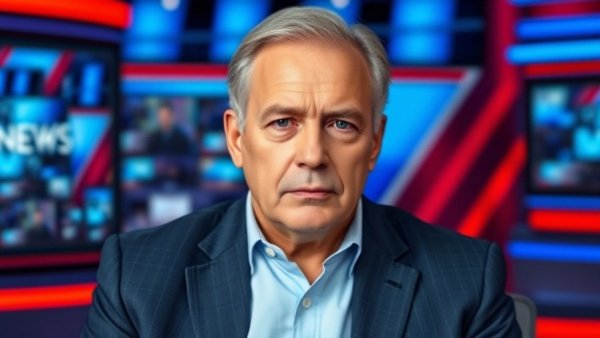 Older man in a news studio discussing Democrats lose working-class voters