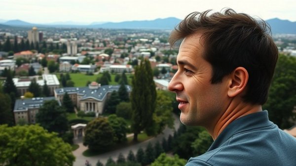 UC Berkeley campus aerial view and mugshot; repeat offender UC Berkeley sorority break-in.