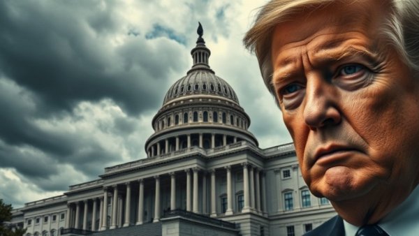 U.S. Capitol building and man, indicating U.S. government news.