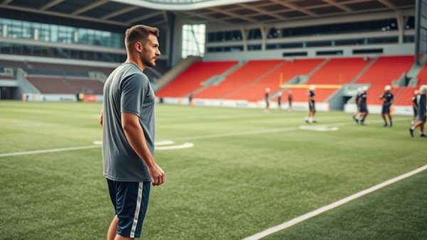 Influence of Texas High School Football on Dallas Cowboys: Training session at state-of-the-art stadium.