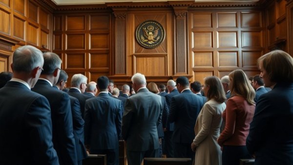 Parents in court with bowed heads suing Camp Mystic for negligence.