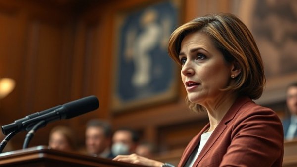 Healthcare reform news: Speaker addressing policy changes in government setting.