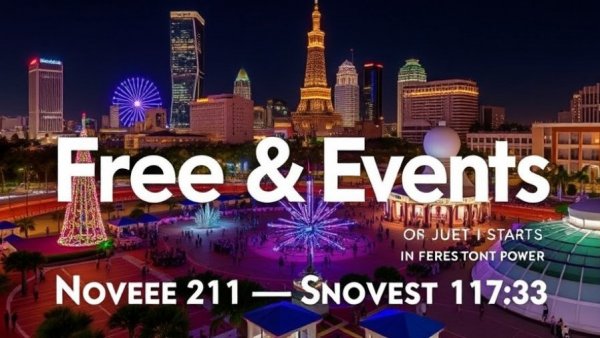 Free and Fun Events in Houston – November 21 – November 23