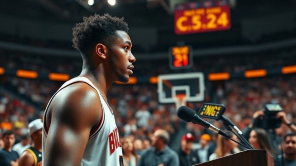 Player at press conference discusses new season-high in assists.