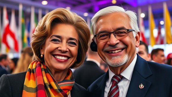 Politicians smiling at Texas special election runoff event.