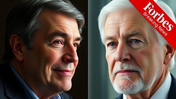 Contrasting images of two men in Epstein files fallout context.