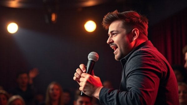 Lively comedy performance at Punch Line Comedy Club Dallas