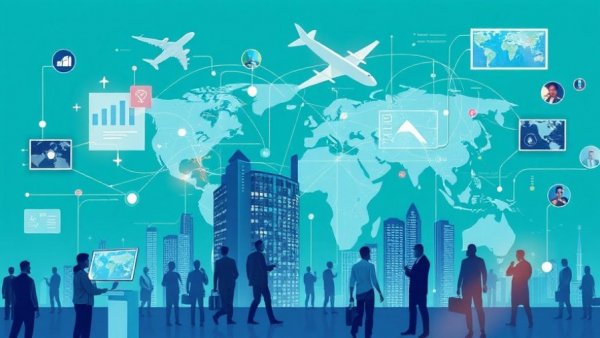 Conceptual illustration symbolizing demographic shift in the workforce.