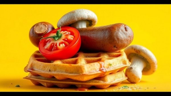 Artistic food arrangement showcasing meal sequencing benefits.