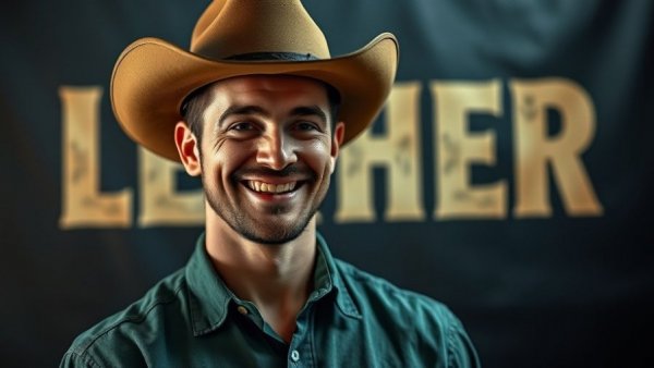 Cody Johnson CMA Male Vocalist of the Year in a cowboy hat, smiling warmly.