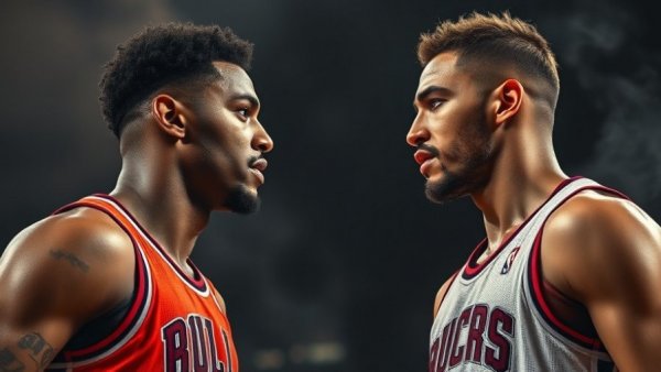 Houston Rockets vs Cleveland Cavaliers Highlights image with two players.