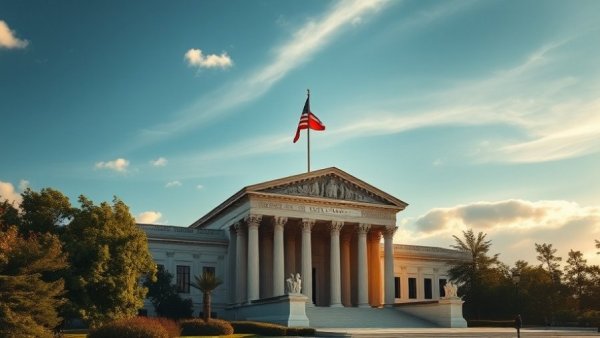 Supreme Court building symbolizing legal authority in Texas redistricting.