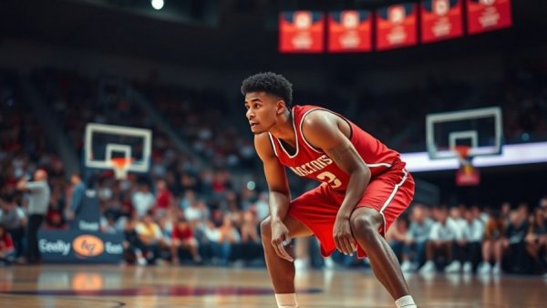 Focused basketball player contemplating during game, Chris Paul Retirement NBA.