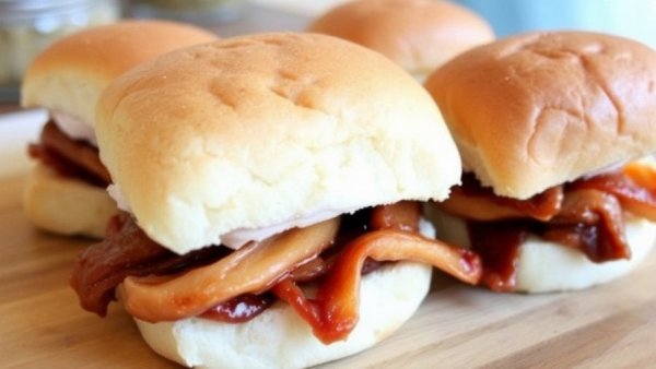 Thanksgiving Leftovers: BBQ Turkey Sliders
