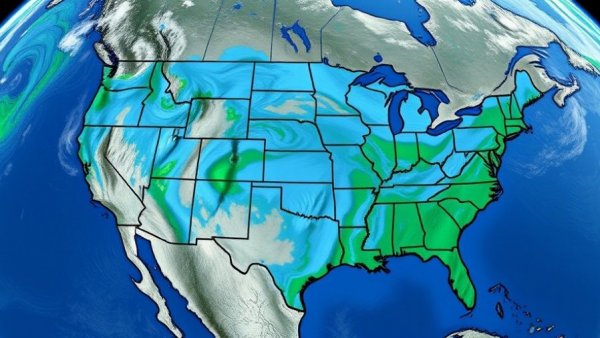 Weather updates San Antonio map displaying weather patterns
