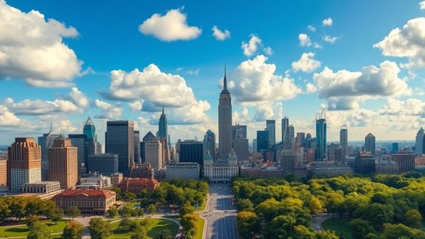 Houston skyline illustrating cityscape for cost of living.