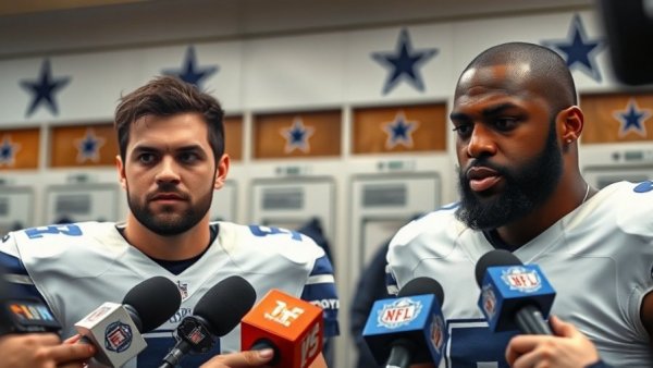 Cowboys Dramatic Win Over Eagles: Player Interviews in Locker Room