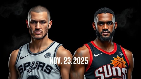 Phoenix Suns vs San Antonio Spurs Highlights featuring players.