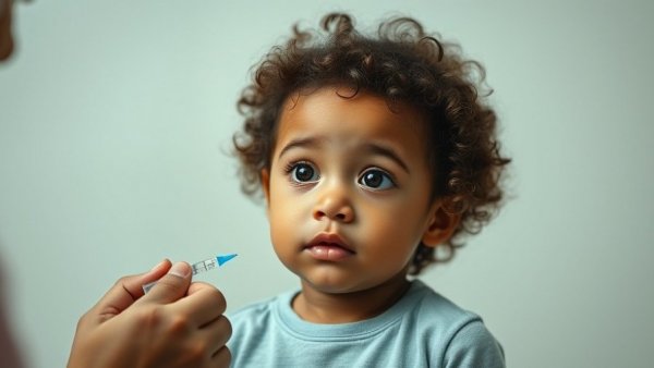Young child receives vaccine, vaccine concerns, safe environment.