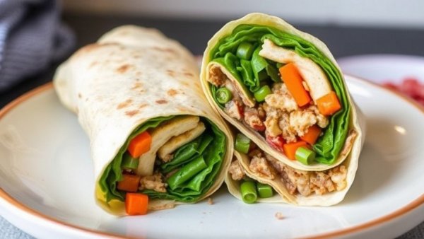 Meatless Thanksgiving in a Wrap