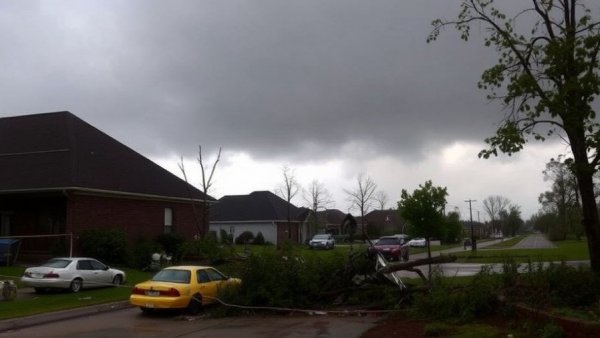 More than 100 homes damaged by tornado near Houston