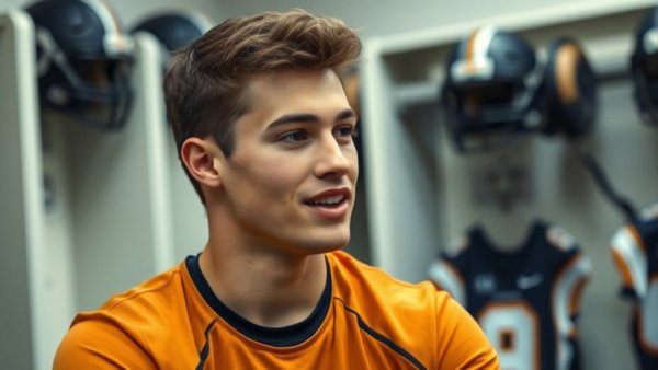 Dallas Cowboys resilience portrayed in locker room interview scene.