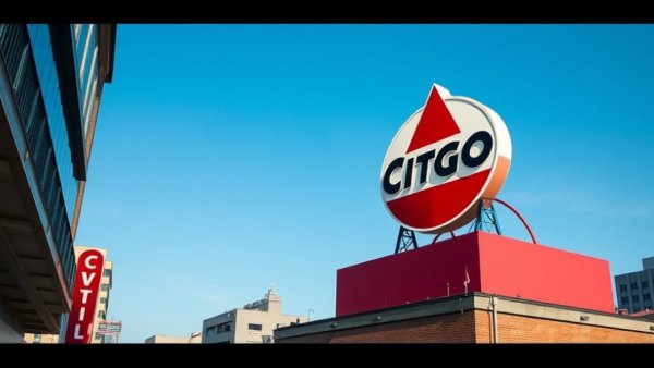 Iconic Citgo sign in Houston; significant for business news.