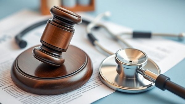 Medicare Advantage audit rule symbolized with gavel and stethoscope.