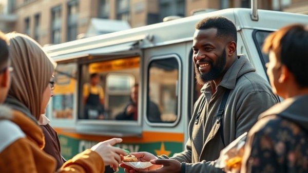 Houston pitmaster serves free Thanksgiving meals from food truck.