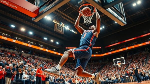 Top Dunks of Week 5 NBA: Intense dunk in action on the court.