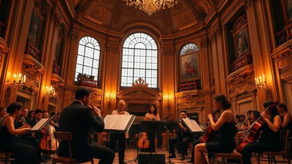 Orchestra performance in opulent theater, things to do in Austin this Thanksgiving weekend.