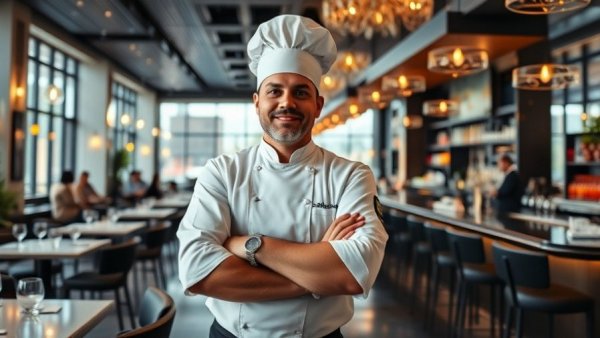 Bruno Davaillon in a Dallas dining setting, vibrant ambiance.