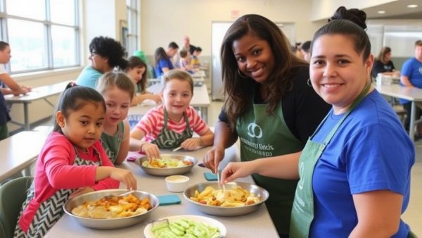 Denton ISD's Child Nutrition team aims to serve balanced, healthy meals
